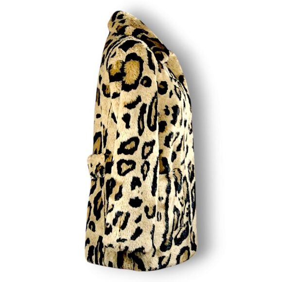 STAND STUDIO Faux Leopard Coat size S - Picture 8 of 14